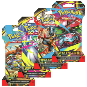 Pokemon TCG - Mega Evolution Base - Sleeved Blister Pack